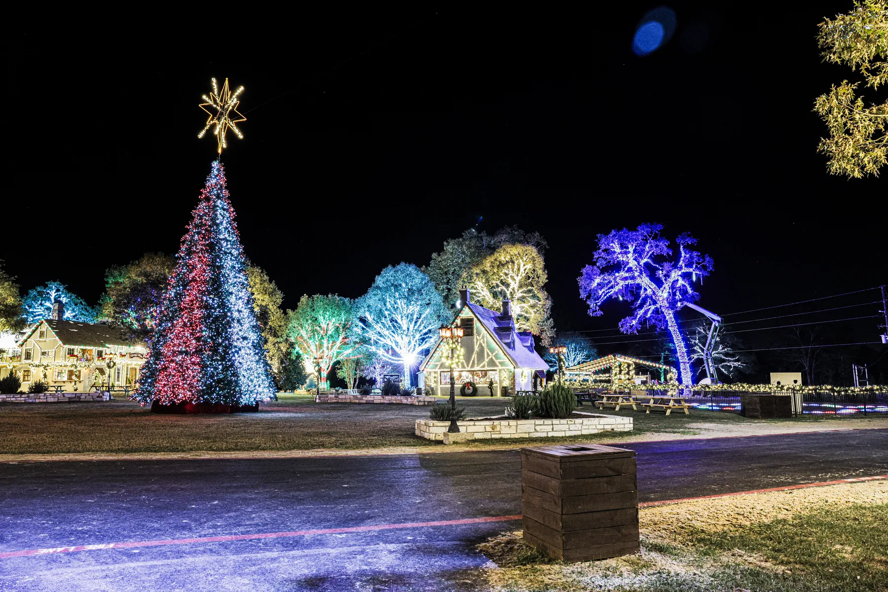 Commercial Christmas lighting for businesses